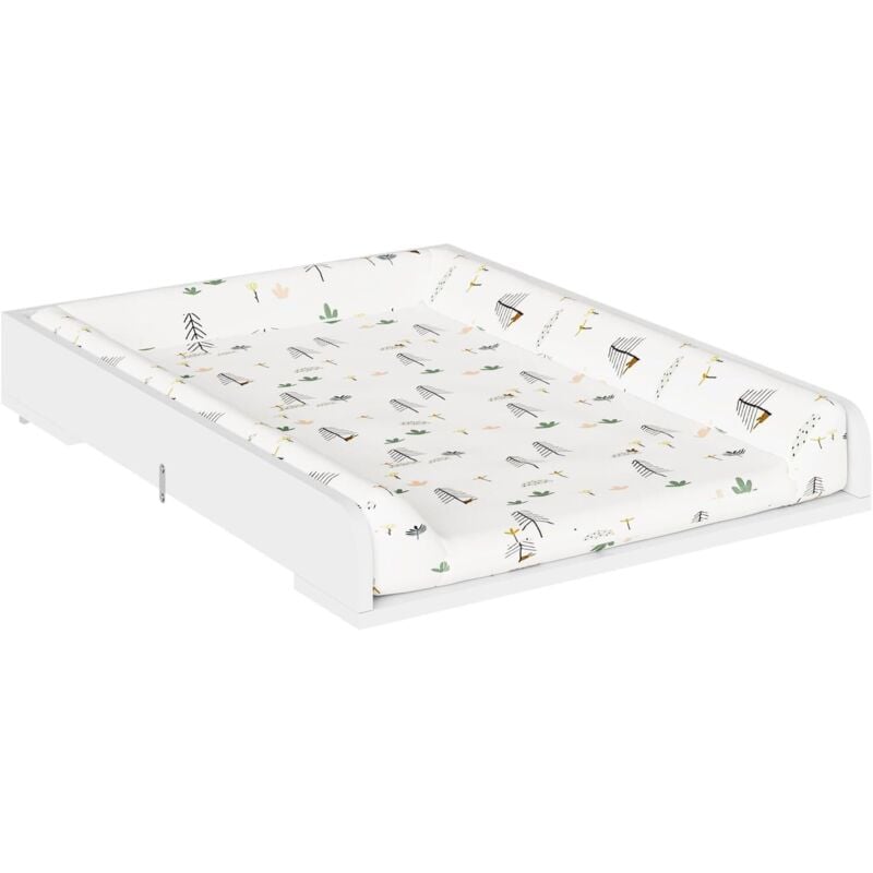 foto del prodotto fasciatoio per cassettiera fasciatoio per neonati in mdf. piano fasciatoio - woltu