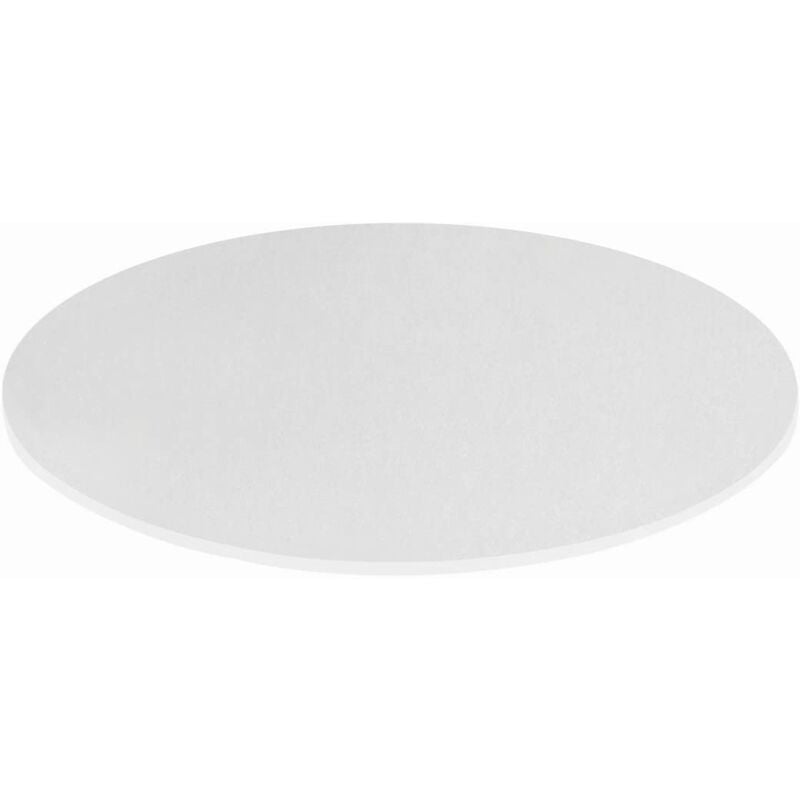 foto del prodotto fashion commerce konte.design piano per tavolo spargi rotondo bianco diametro 70 cm sp. 18 mm
