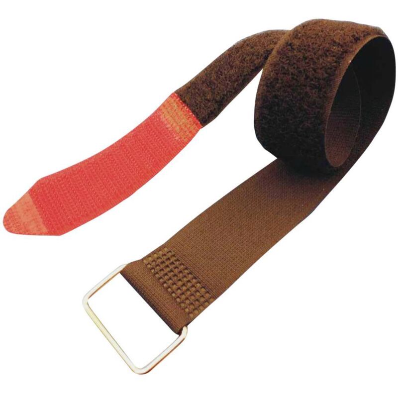 foto del prodotto fastech f101 25 300m nastro a strappo con fibbia lato morbido e lato rigido l x l 300 mm x 25 mm nero, rosso 5 pz.