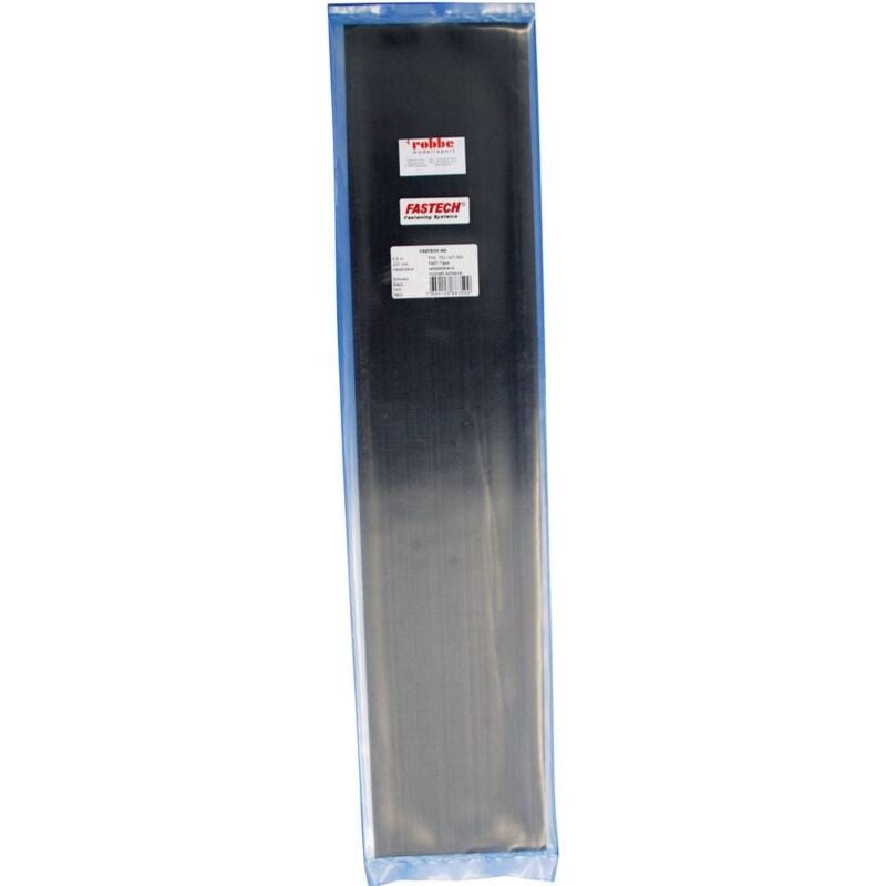 foto del prodotto fastech t01 107 500 nastro a strappo per incollaggio colla a caldo parte rigida l x l 500 mm x 100 mm nero 1 pz.