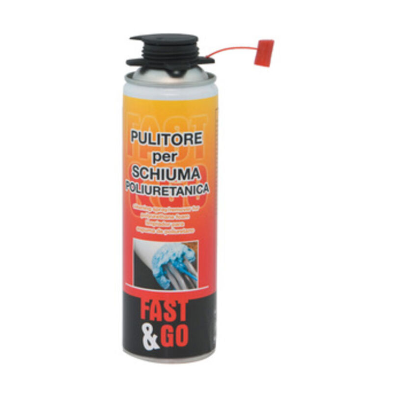 foto del prodotto fastgo solvente schiuma poliuretanica ml.500. prezzo per 1 pezzo.