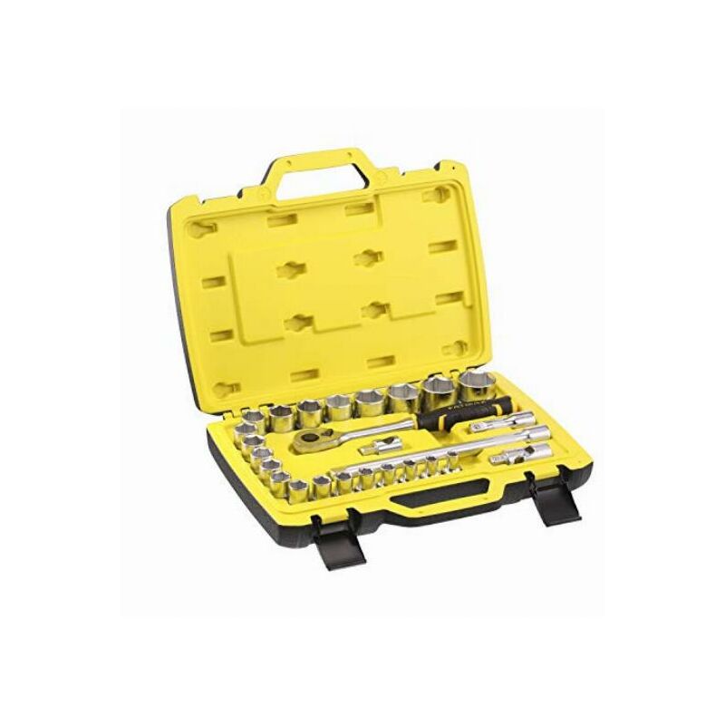 foto del prodotto fatmax fmmt82685 1 set chiavi a bussola att. 1 2 26 pz, nero, pi ces 120 dents stanley