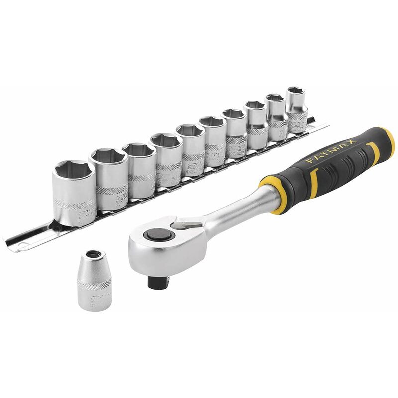 foto del prodotto fatmax, set cricchetto bussole att. 3 8 120 denti inserti, 22 pezzi fmmt82680 0 stanley