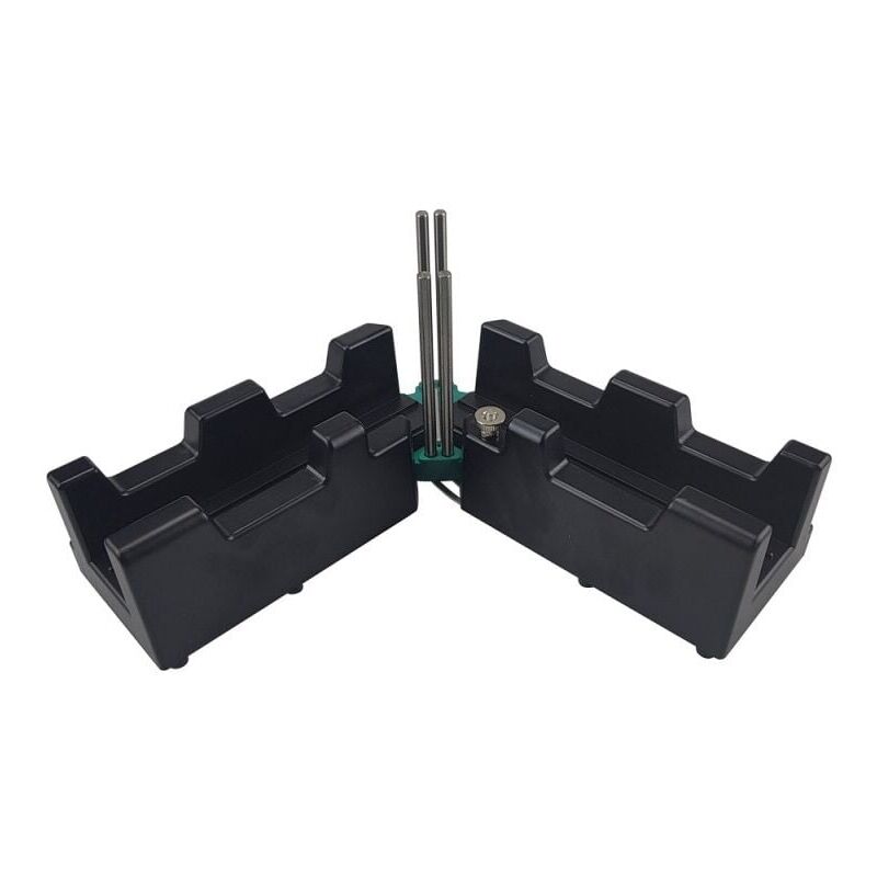 foto del prodotto fausse equerre et boite onglets produit 2 en 1 pour des plinthes pr cises angles de 85 180 