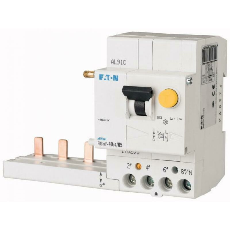 foto del prodotto fbsmv 40 4 03 interruttore blocco differenziale 40a 4p 03 170201 eaton