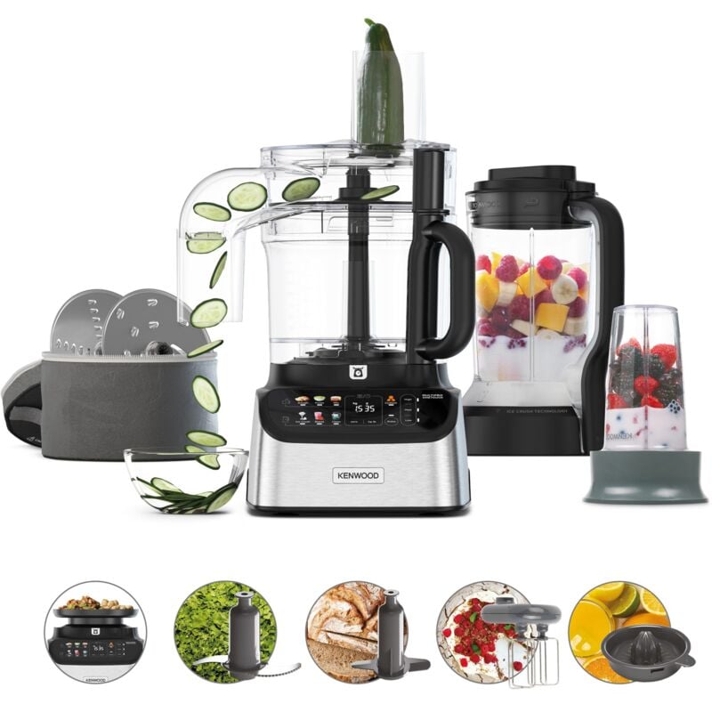 foto del prodotto fdm73.850ss macchina multifunzione multipro onetouch 3l potenza 1000w kenwood