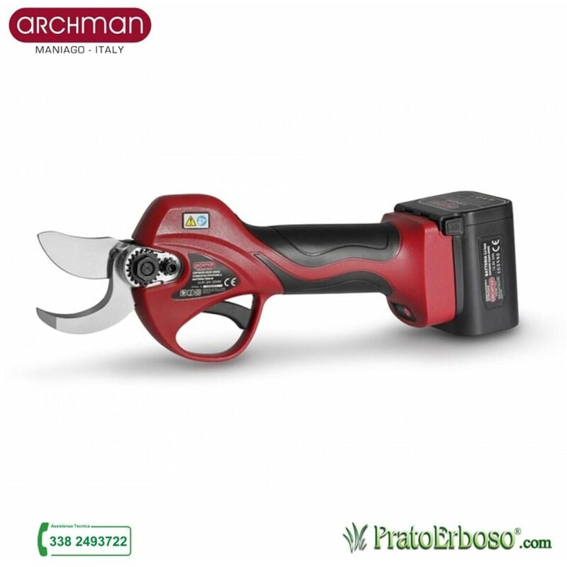 foto del prodotto fe08 32 forbice per potare a batteria 16,8v taglio 32 mm potenza 840w archman