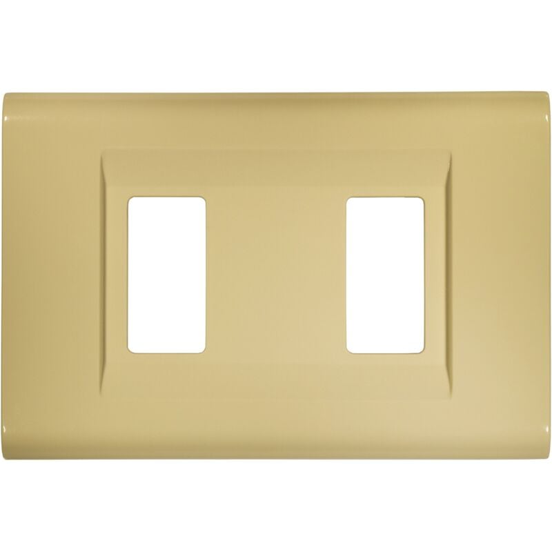 foto del prodotto feb elettrica placca click col. avorio 2 posti feb elettrica 50 pz