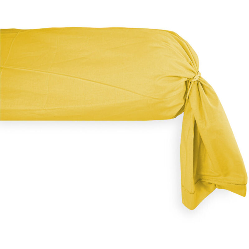 foto del prodotto federa cuscino parigi cilindrica alla francese traversino tubolare made in italy giallino cm. 40x240