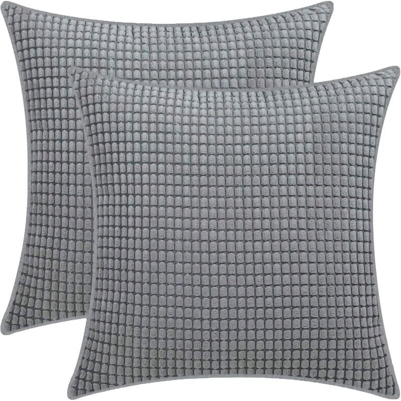 foto del prodotto federa per cuscino con chicchi di mais, federa in morbido velluto a coste, federa per cuscino per decorazione di divano, camera da letto, soggiorno