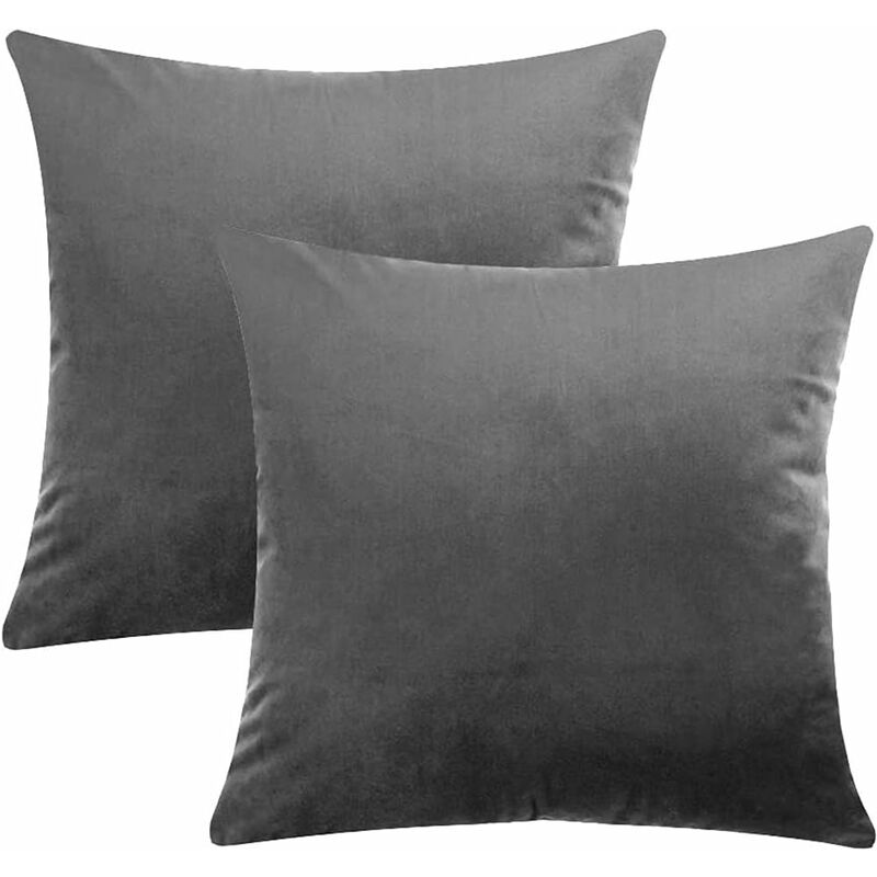 foto del prodotto federa per cuscino in morbido velluto, set di 2 federe per cuscino per divano moderno per soggiorno, camera da letto, federa per cuscino da ufficio,