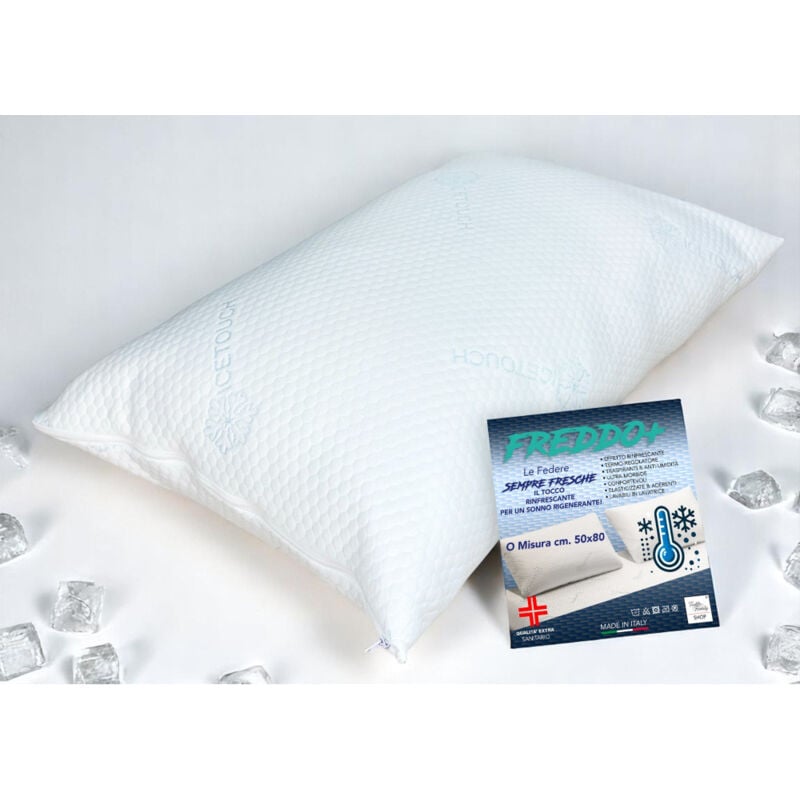 foto del prodotto federa rinfrescante ice touch singola 50x80 cm termoregolante estiva traspirante e made in italy