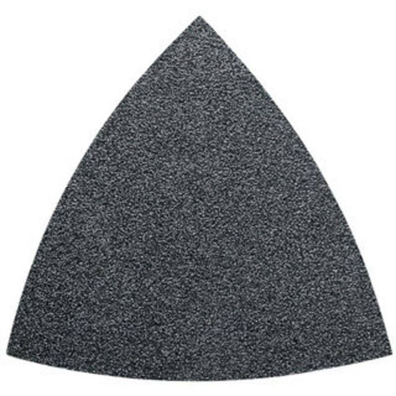 foto del prodotto fein 63717083043 carta abrasiva a delta a strappo, non perforato dimensione dei grani 80 lato 80 mm 5 pz.