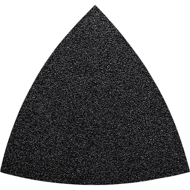foto del prodotto fein 63717085045 carta abrasiva a delta a strappo, non perforato dimensione dei grani 120 lato 80 mm 5 pz.