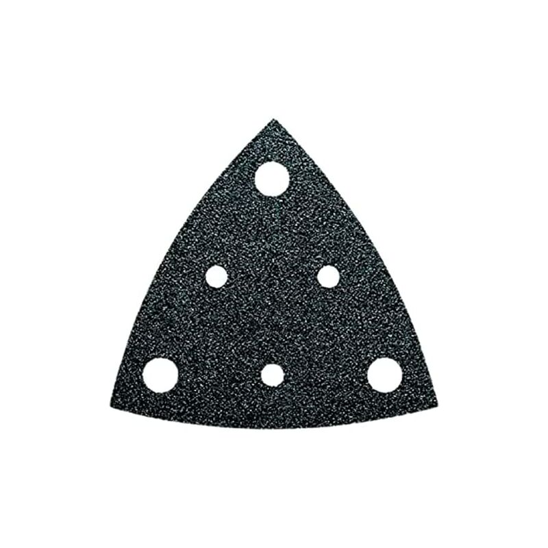 foto del prodotto fein 63717110043 carta abrasiva a delta a strappo, perforato dimensione dei grani 80 lato 80 mm 5 pz.