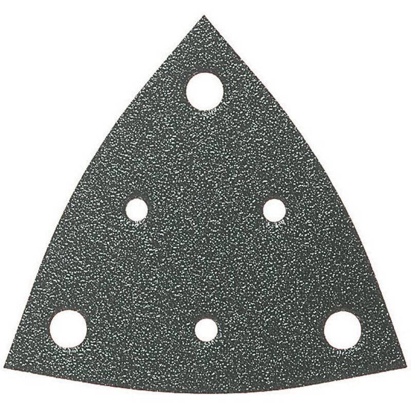 foto del prodotto fein 63717116044 carta abrasiva a delta a strappo, perforato dimensione dei grani 240 lato 80 mm 5 pz.