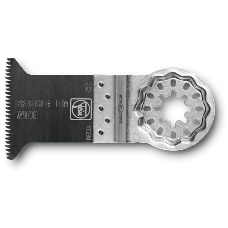 foto del prodotto fein e cut lama da taglio di precisione, conf. 10 pz., larghezza 50 mm, lunghezza 50 mm, attacco starlock, lama bimetallica con dentatura