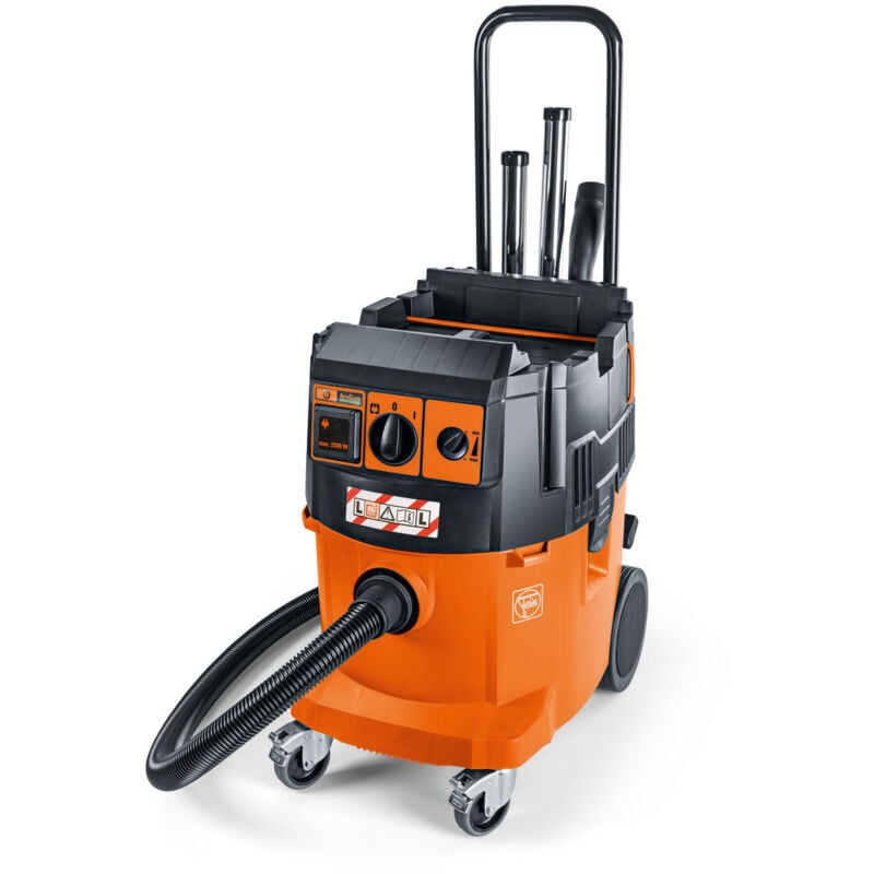 foto del prodotto fein n t aspirapolvere dustex 35 lxac, 35 litri, classe l con accessori e manico a spinta con autoclean