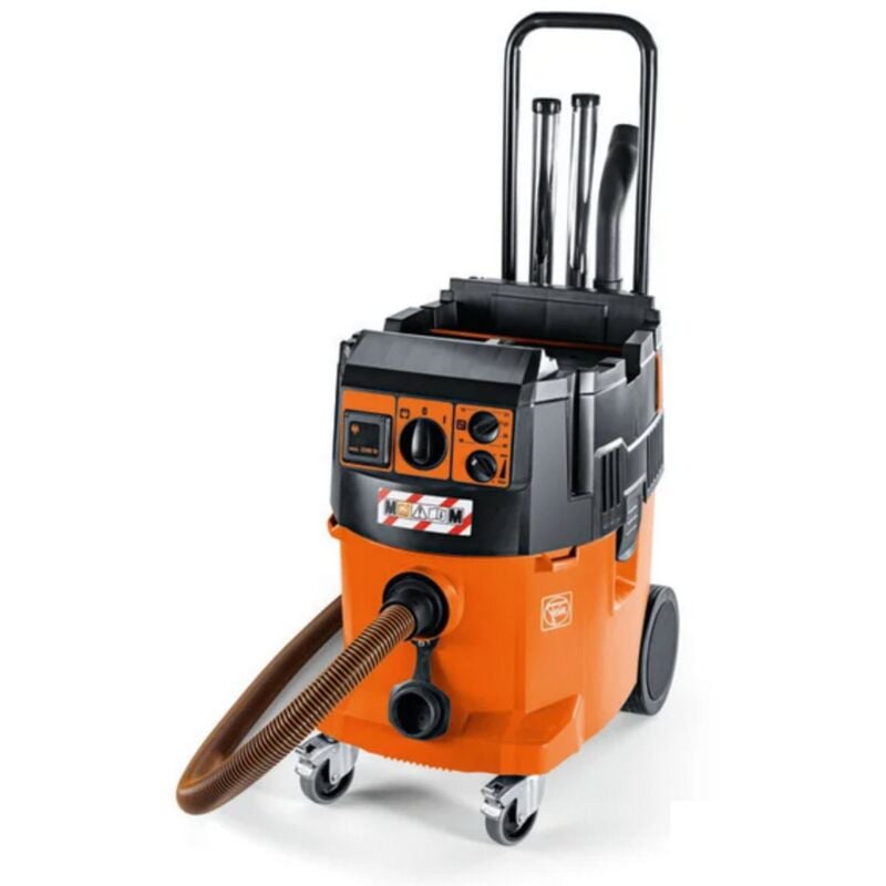 foto del prodotto fein n t aspirapolvere dustex 35 mx, 35 litri, classe m con accessori e manico a spinta