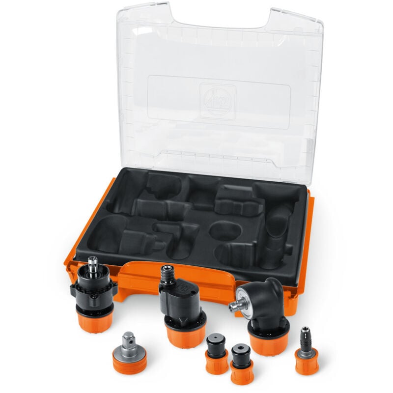 foto del prodotto fein set di accessori quickin i boxx72 in metallo per tutti gli avvitatori a batteria con interfaccia quickin