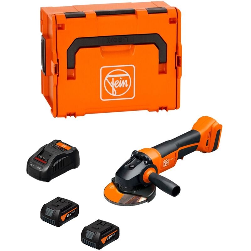 foto del prodotto fein smerigliatrice angolare ccg 18 125 10 pd as 2 x 5,0 ah gal1880cv l boxx 238 