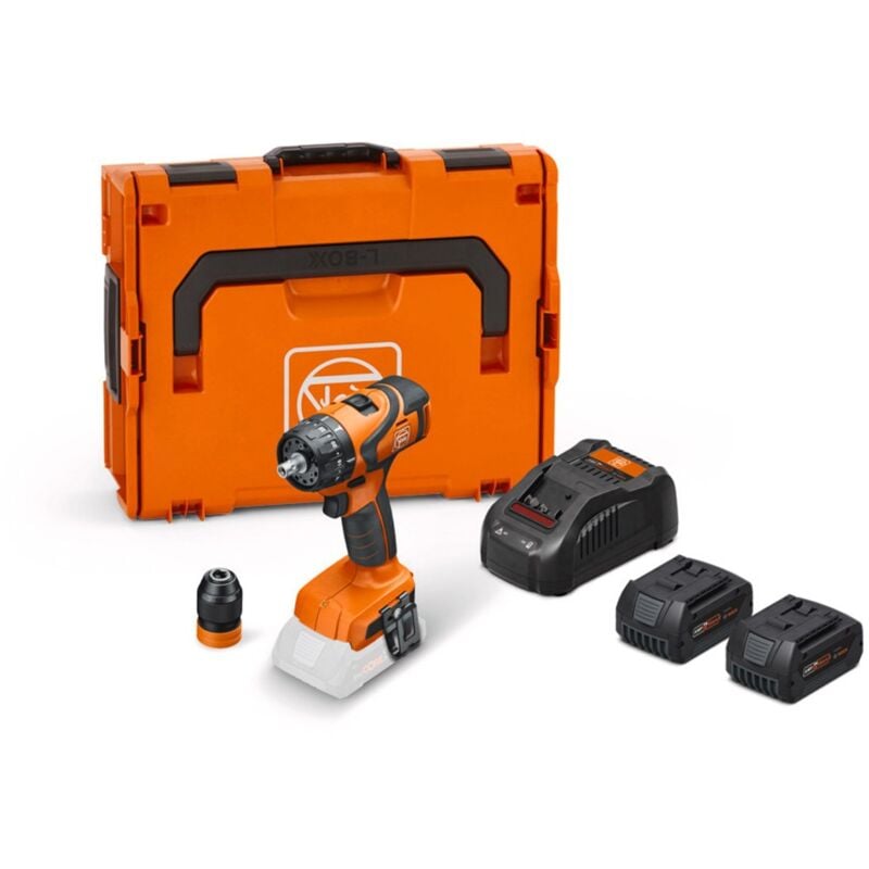 foto del prodotto fein trapano avvitatore abs 18 q as 2 x 5,0 ah gal1880cv l boxx 136 