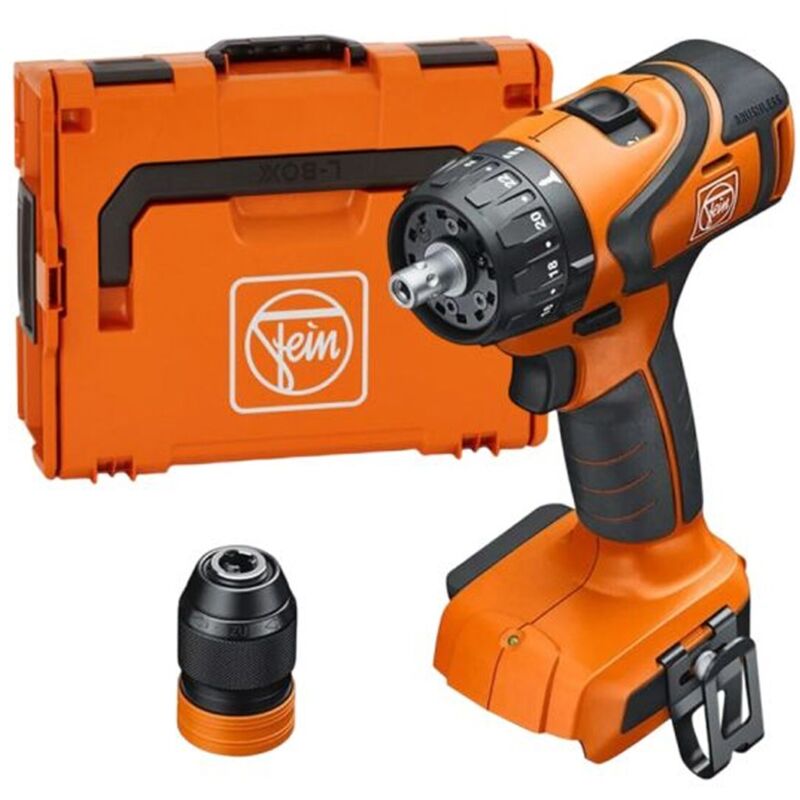 foto del prodotto fein trapano avvitatore abs 18 q as solo corpo l boxx 136 