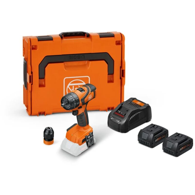 foto del prodotto fein trapano avvitatore asb 18 q as 2 x 5,0 ah gal1880cv l boxx 136 