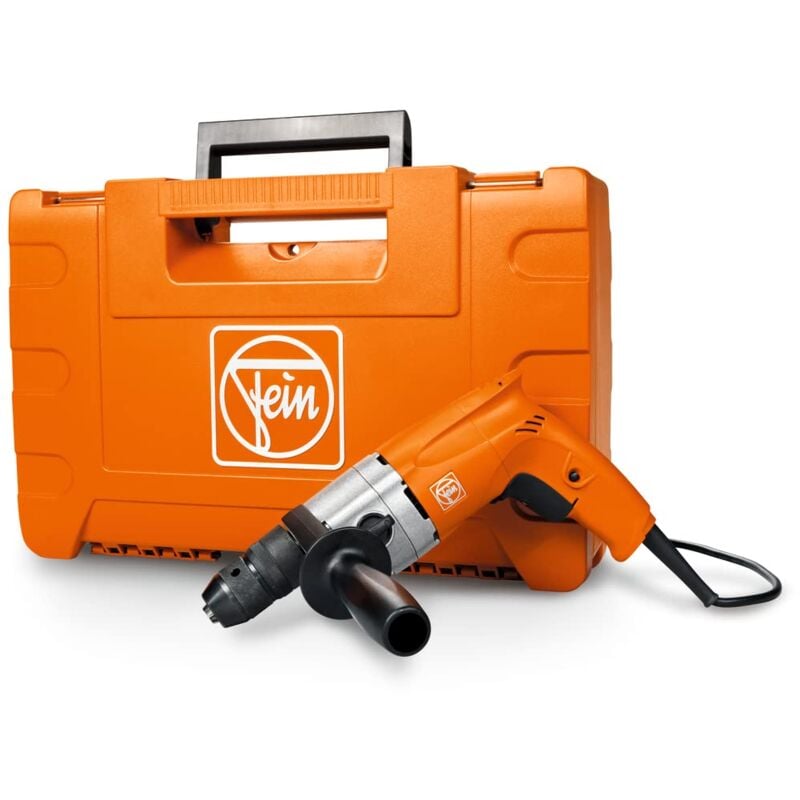 foto del prodotto fein trapano portatile a due velocit per punte fino a 13 mm, set bop 13 2, 550 w, rotazione dx sx, attrezzo da lavoro ad alte prestazioni, cavo da