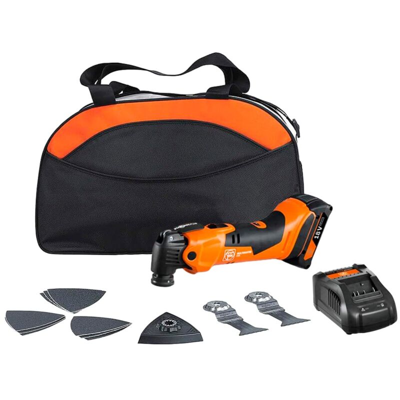 foto del prodotto fein utensile multifunzione multimaster amm 500 plus as 1 x 2,0 ah gal1880cv borsa 