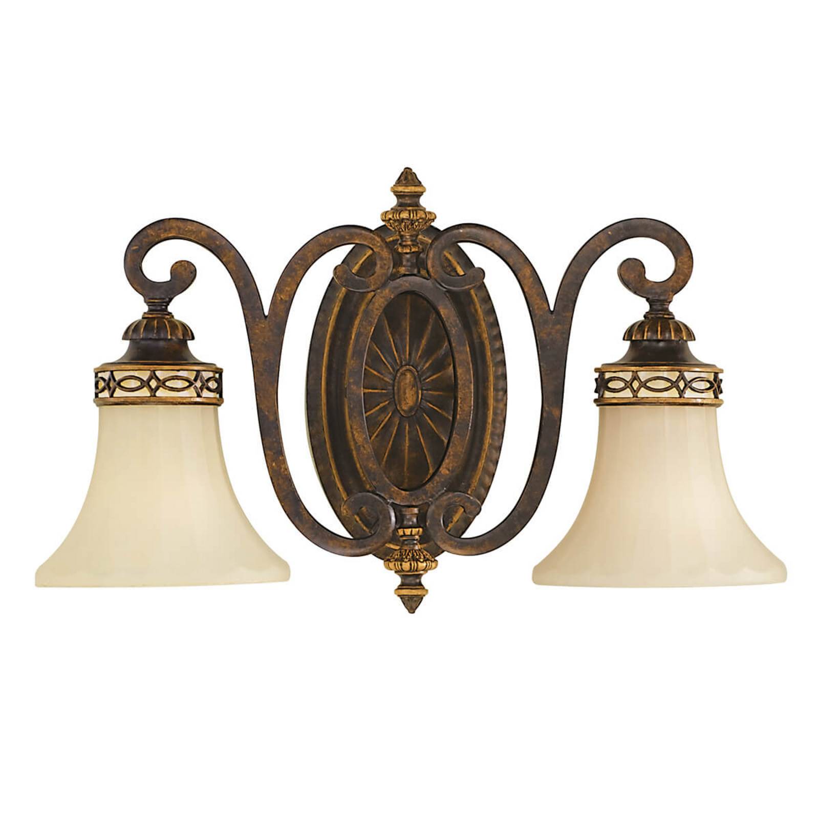 foto del prodotto feiss applique drawing room, 2 luci, larga