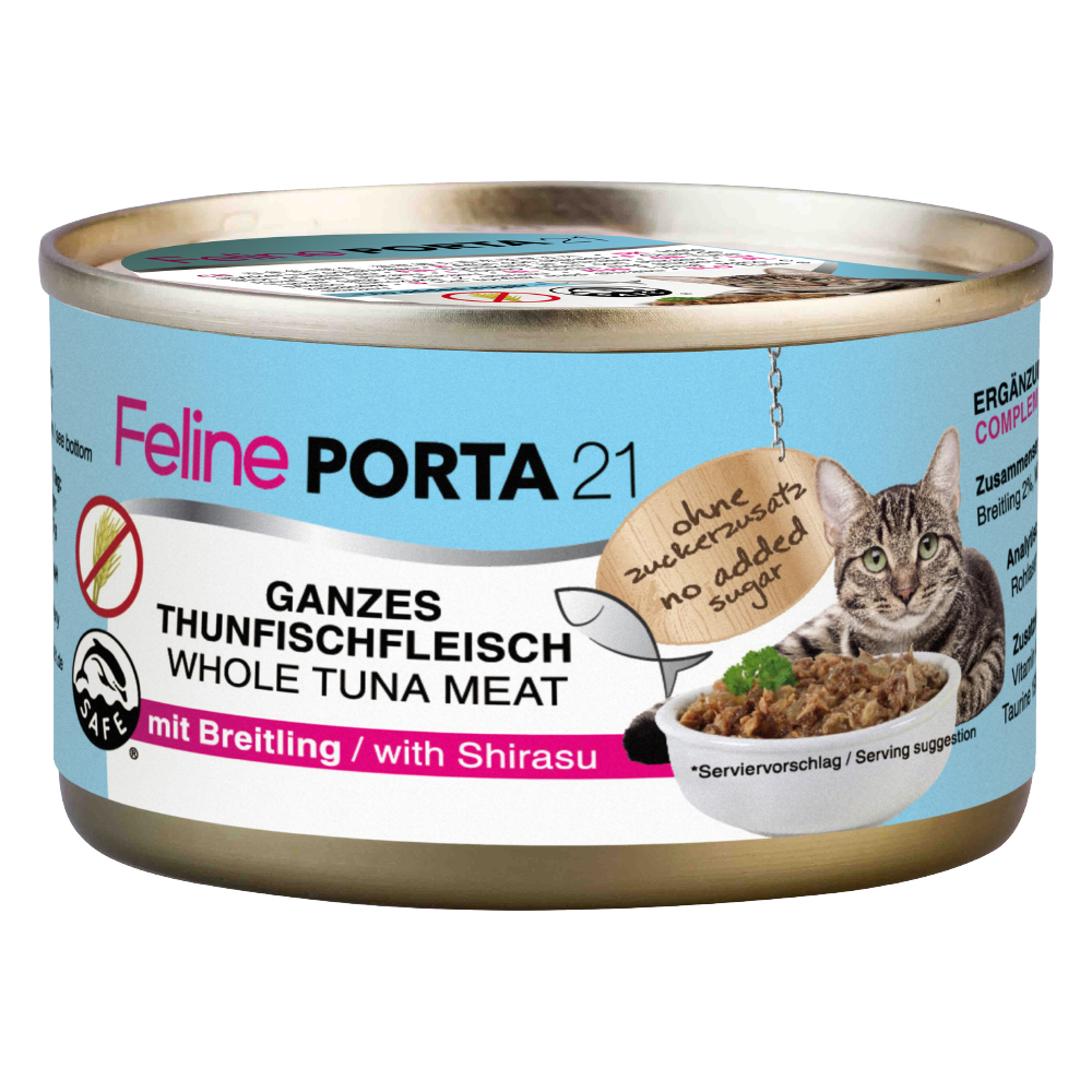foto del prodotto feline porta 21 6 x 90 g tonno con sarde