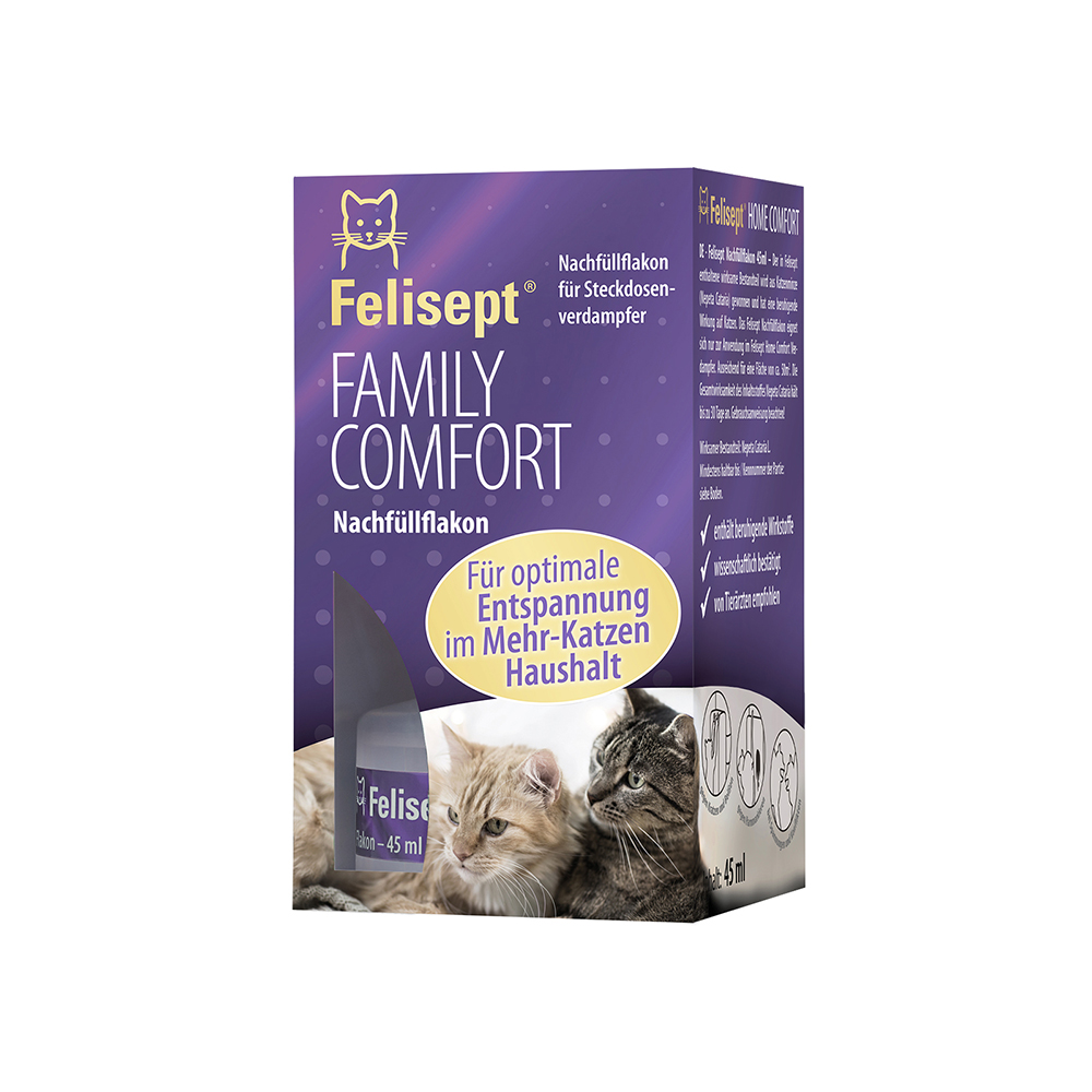 foto del prodotto felisept family comfort ricarica 45 ml
