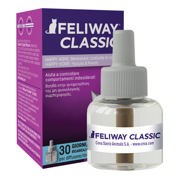foto del prodotto feliway classic ricarica flacone 48 ml 30 giorni