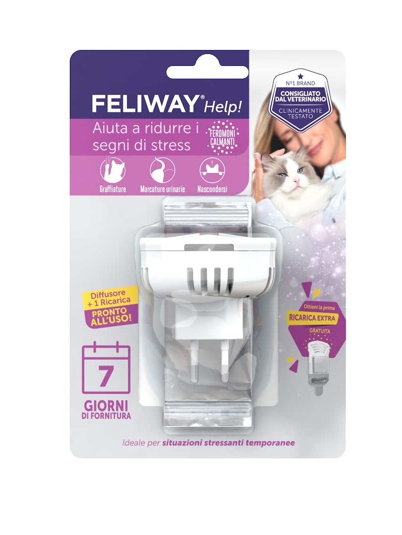 foto del prodotto feliway help set da 3 ricariche 340 mg cad. 