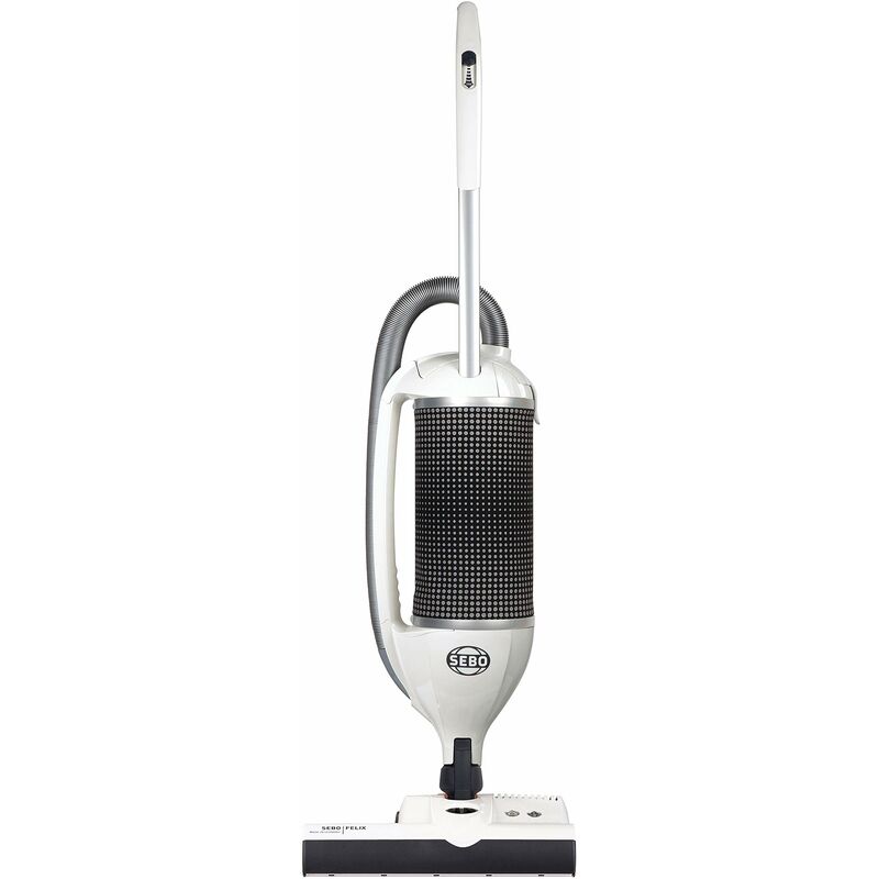 foto del prodotto felix 2 premium pearl aspirapolvere in plastica, bianco, nero, 122 x 37 x 15 cm sebo