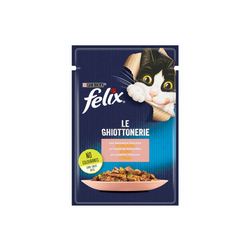 foto del prodotto felix le ghiottonerie per gatto da 85 gr purina