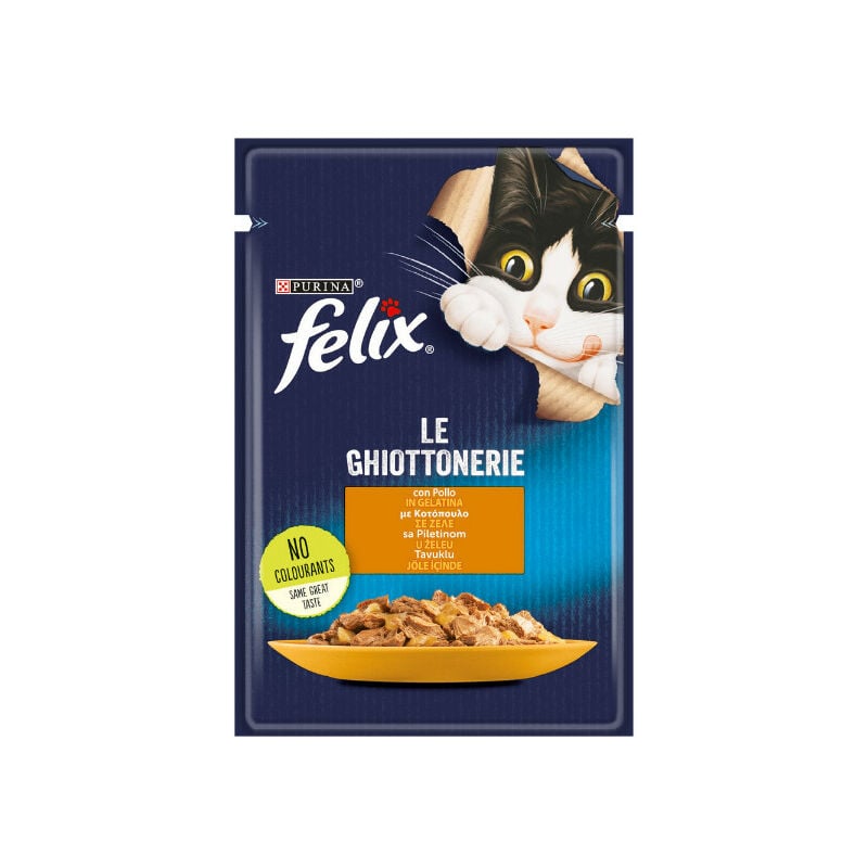 foto del prodotto felix le ghiottonerie per gatto da 85 gr purina