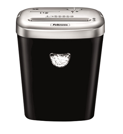 foto del prodotto fellowes 53c distruggi documenti triturazione incrociata 22 cm nero