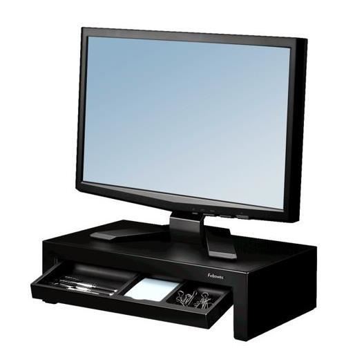 foto del prodotto fellowes designer suites 53,3 cm 21 scrivania nero, perlato