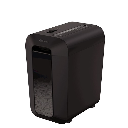 foto del prodotto fellowes lx65 distruggi documenti triturazione incrociata 4 cm nero