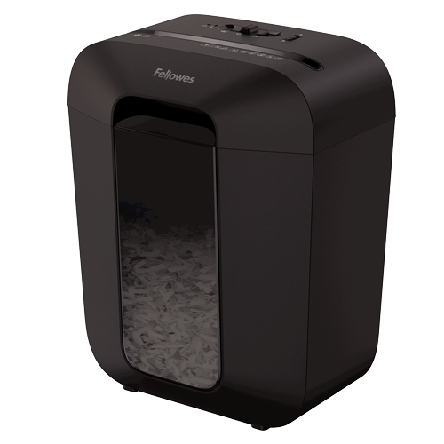 foto del prodotto fellowes powershred lx45 distruggi documenti triturazione incrociata nero