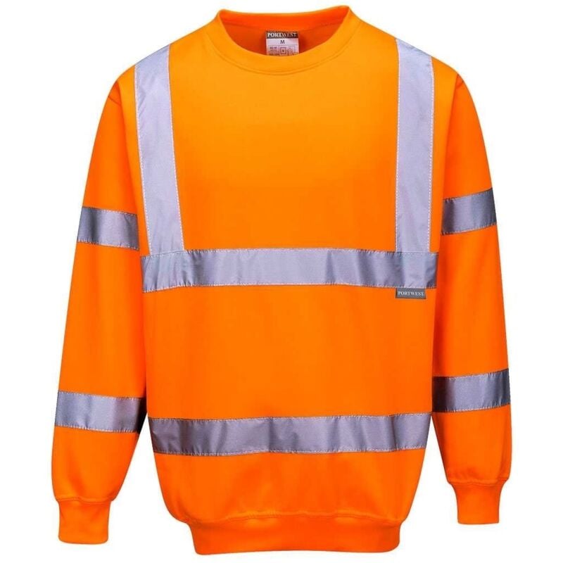 foto del prodotto felpa ad alta visibilita arancione arancio 3xl