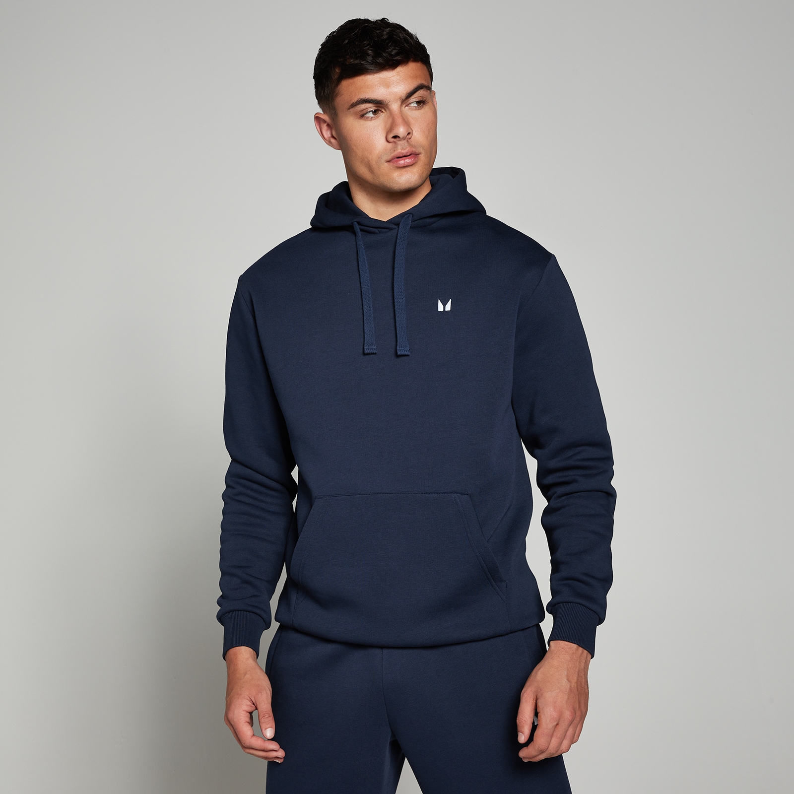 foto del prodotto felpa con cappuccio mp rest day da uomo blu navy xl