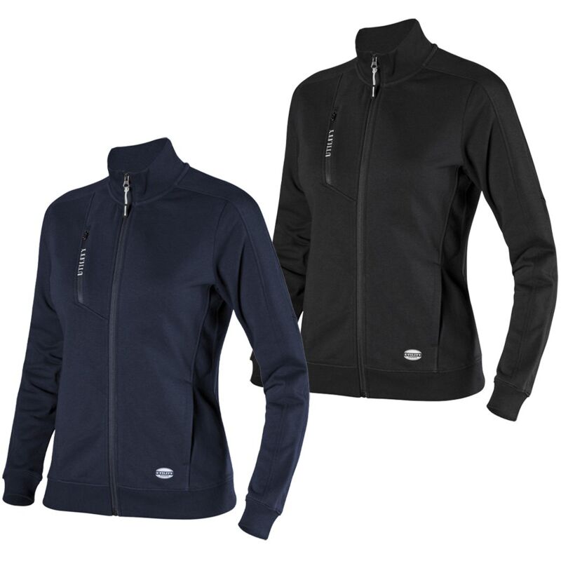 foto del prodotto felpa con zip diadora sweatshirt fz athena blu classico - 702.177677 - size xs