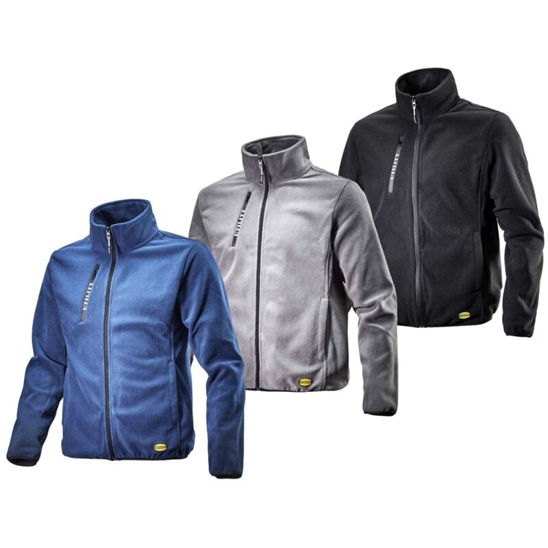 foto del prodotto felpa da lavoro diadora utility sweat pile fz l blu