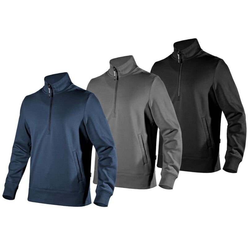 foto del prodotto felpa da lavoro diadora utility sweatshirt industry hz xs grigio
