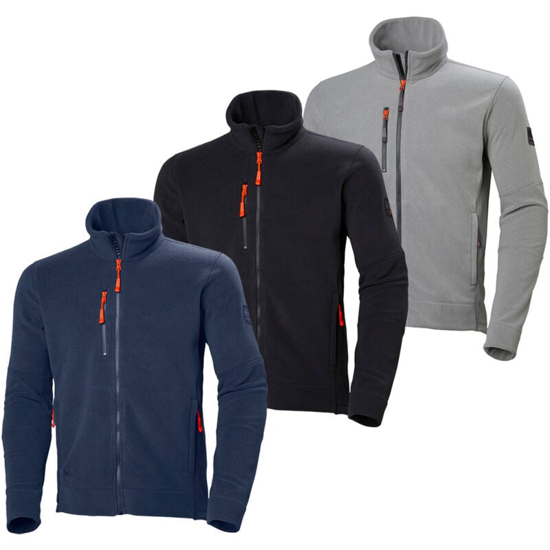 foto del prodotto felpa da lavoro helly hansen kensington fleece jacket l blu