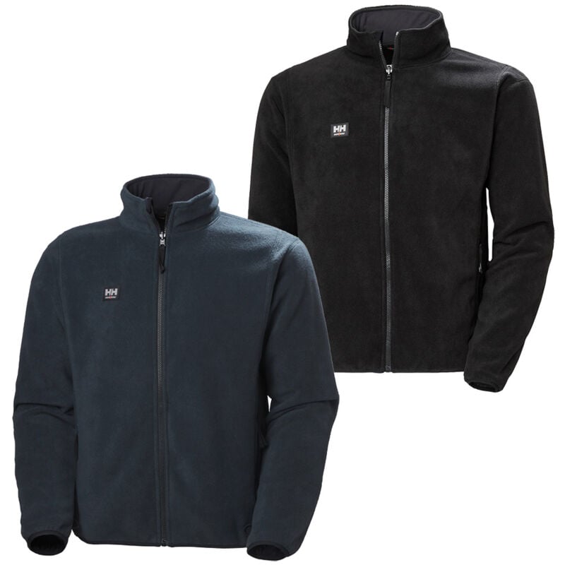 foto del prodotto felpa da lavoro helly hansen manchester zip in fleece xl blu