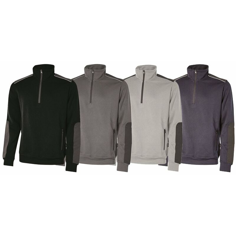 foto del prodotto felpa da lavoro u power cushy eco friendly xl nero